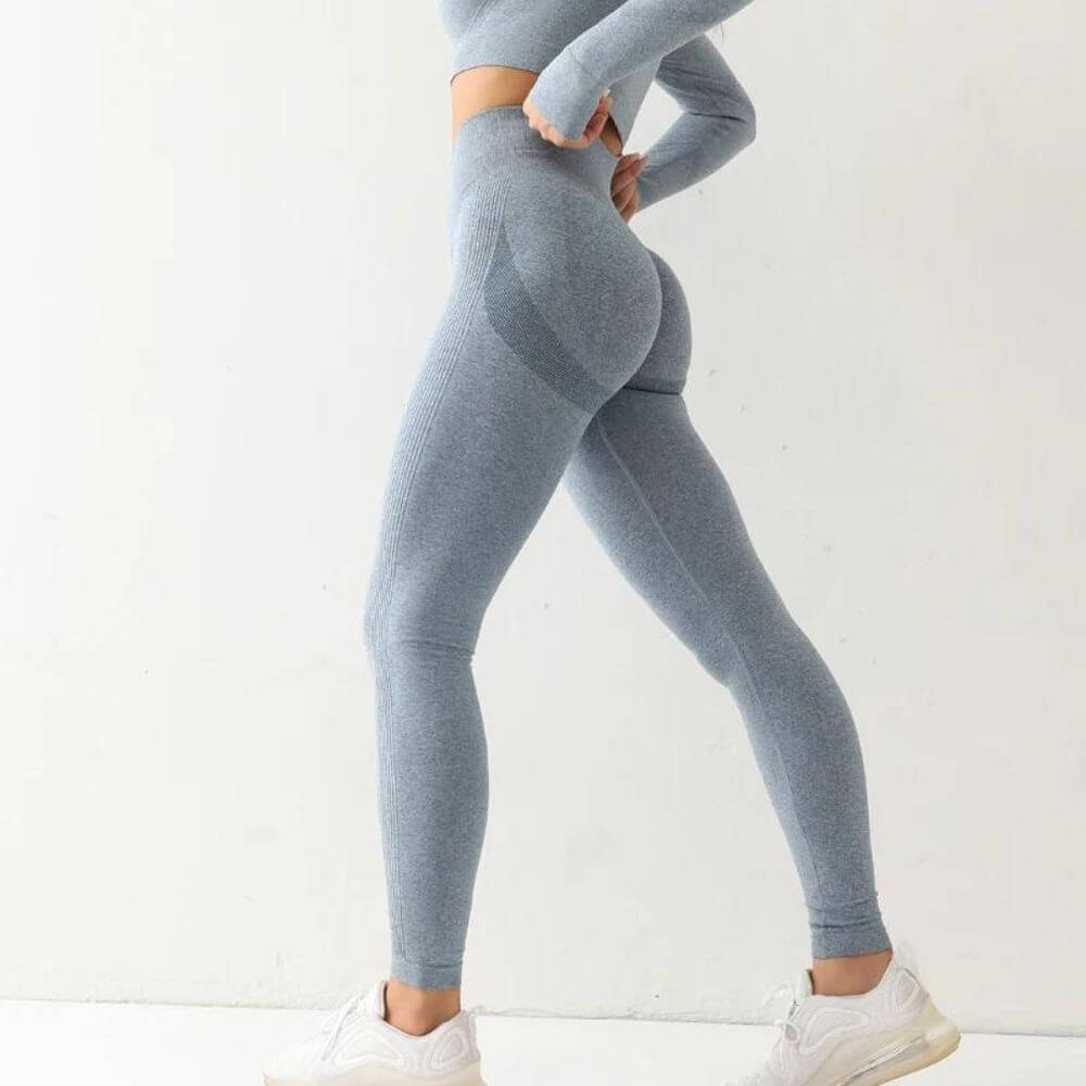 Elastische & bequeme BootyLift Leggings Dunkelgrau – Perfekt für jede Figur