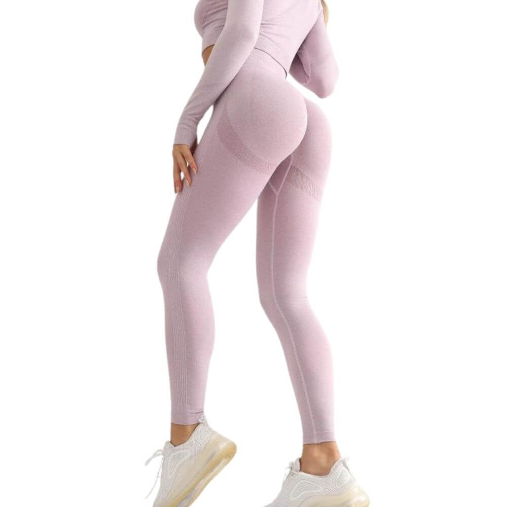 BootyLift Leggings Hellrosa – Sofortiger Push-Up Effekt für perfekte Kurven