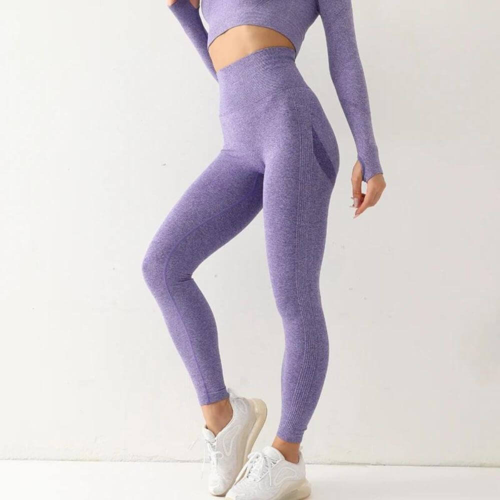 BootyLift Leggings Lila – Push-Up Effekt für einen traumhaften Po