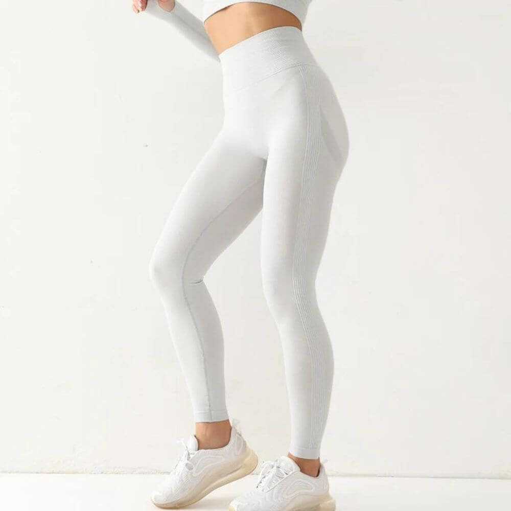 Leggings hoch tailliert Damen – elegant & blickdicht