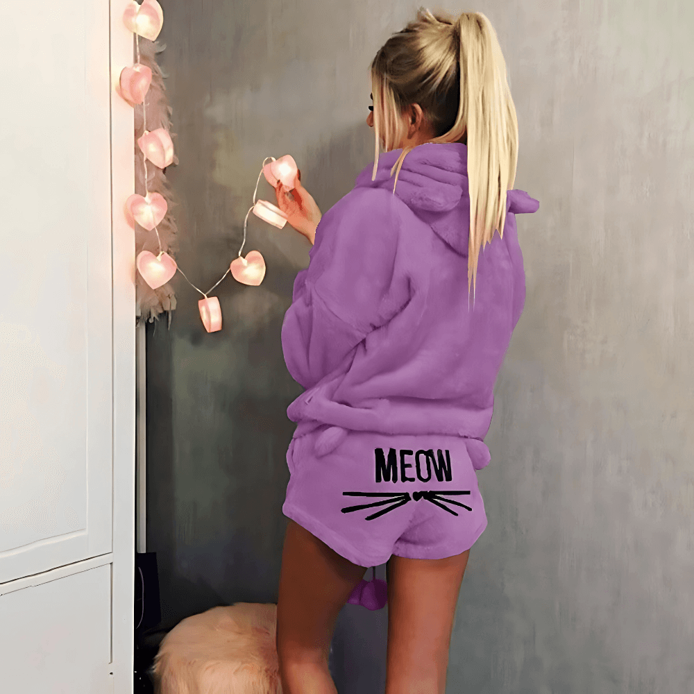 Damen Schlafanzug Set lang – gemütlich & stilvoll für zuhause