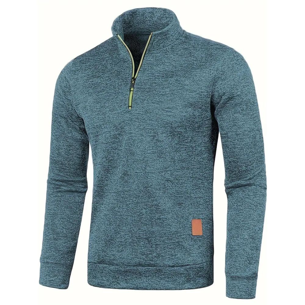 Sportlicher Viertel-Zip Pullover für Herren – ideal fürs Büro oder die Freizeit