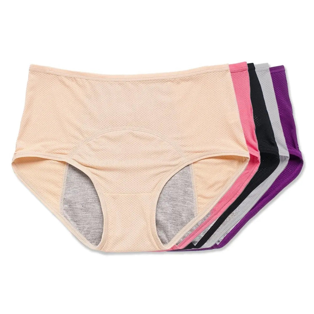 Ettos WearDry Unterwäsche in verschiedenen Farben: Beige, Schwarz, Pink, Grau und Lila. Ideal für Komfort und Atmungsaktivität.