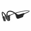 Kopfhörer in Schwarz – kabellose Bluetooth-Kopfhörer mit offenem Ohr-Design für Sport, Laufen und Musikgenuss.