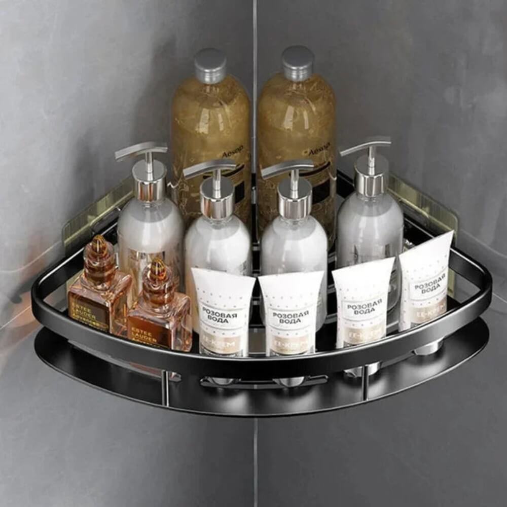 Aluminium-Badezimmerregal Ecke – Platzsparend & Modern