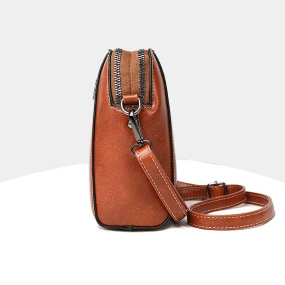 ApfelTasche - Crossbody Tasche Damen Vintage Look Elegant
