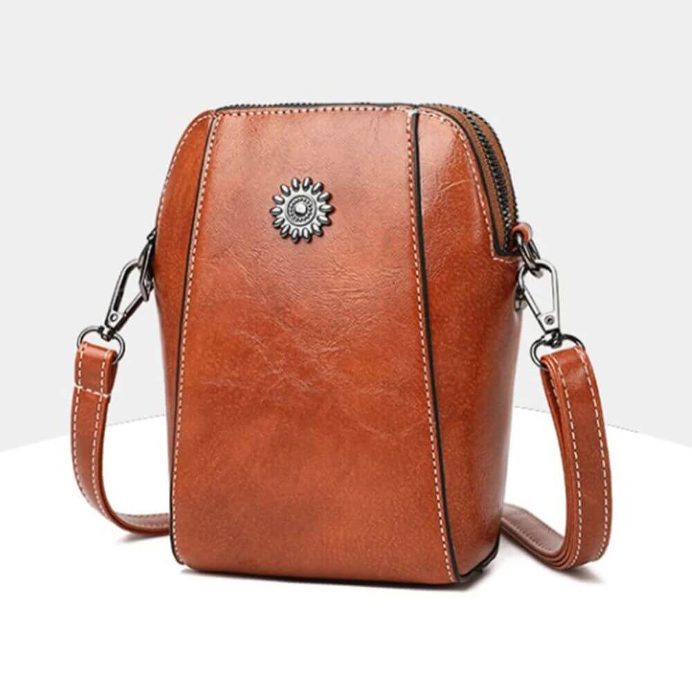 ApfelTasche - Crossbody Tasche Damen Vintage Look Elegant
