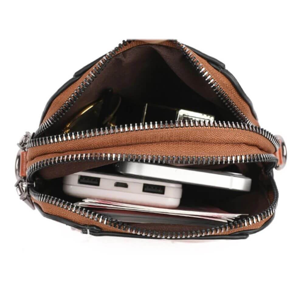ApfelTasche - Crossbody Tasche Damen Vintage Look Elegant
