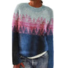 Aurelie Norwegerpullover in Blaugrau – Stilvoll & gemütlich für kalte Tage