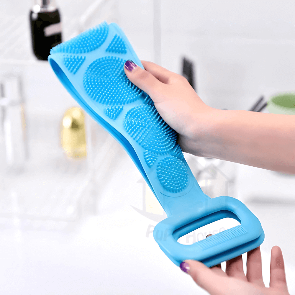 Rückenbürste Dusche – Praktischer Rückenreiniger mit Griff