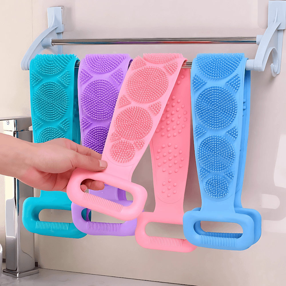 Rückenbürste Dusche – Praktischer Rückenreiniger mit Griff