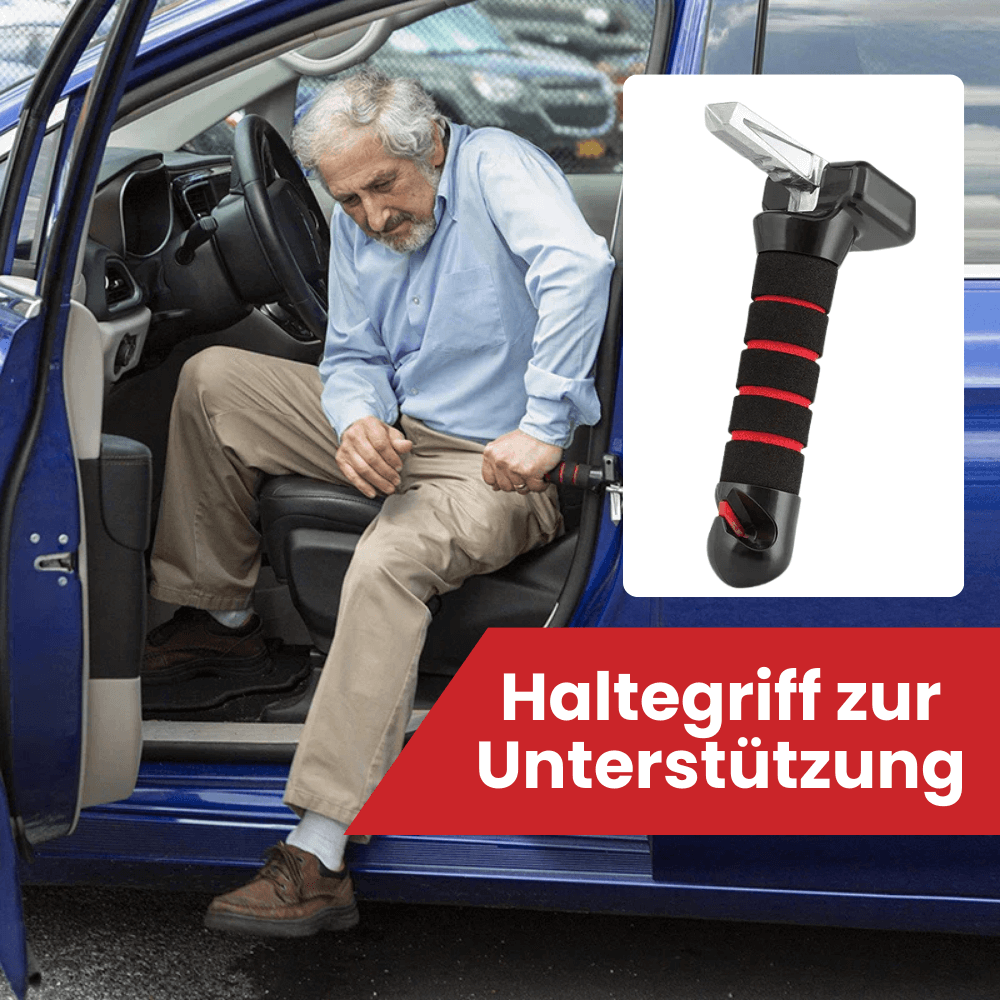 Auto Einstiegshilfe mit Fensterbrecher-Funktion