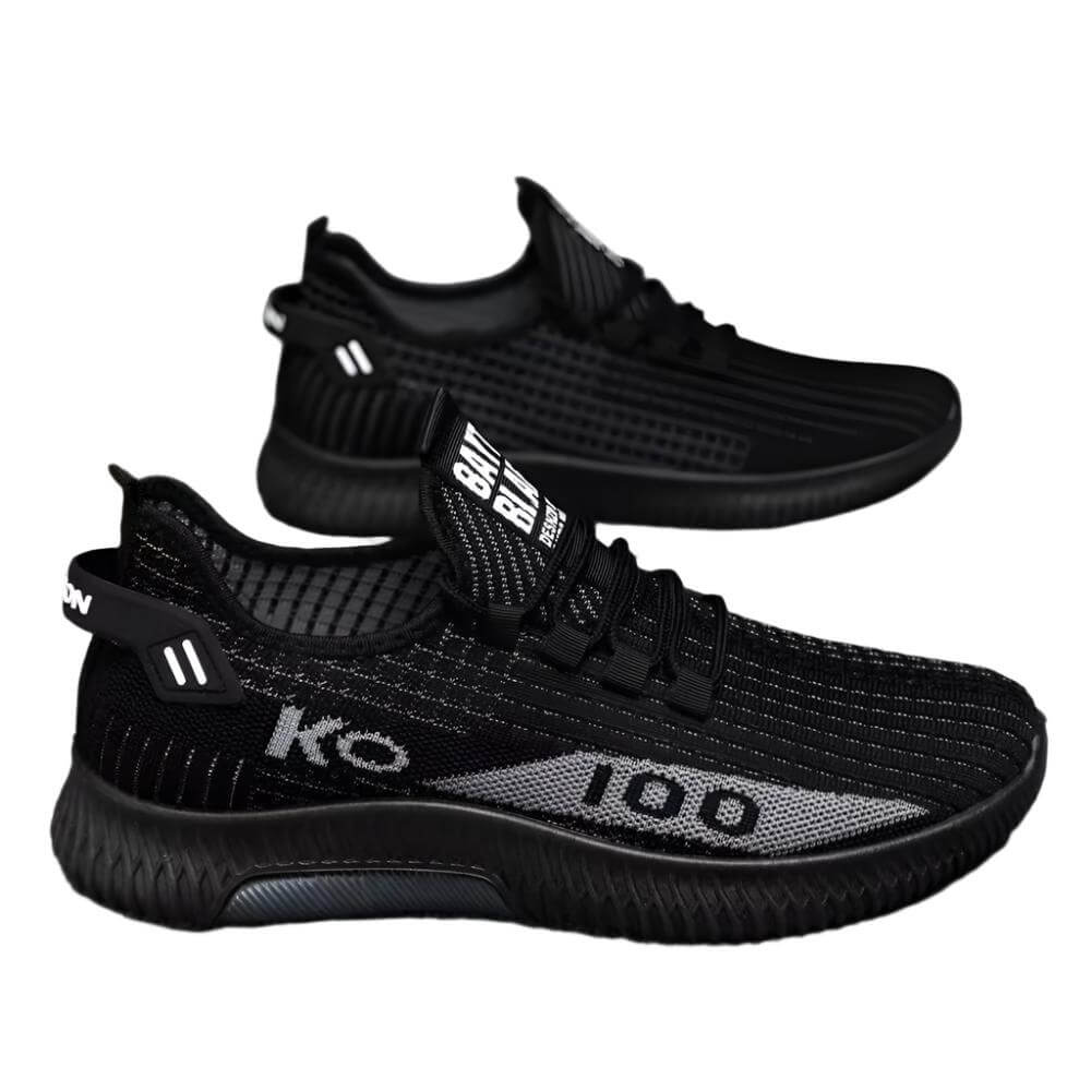 Sneaker für Herren mit Schnürung – Alltagsschuhe mit Gummisohle