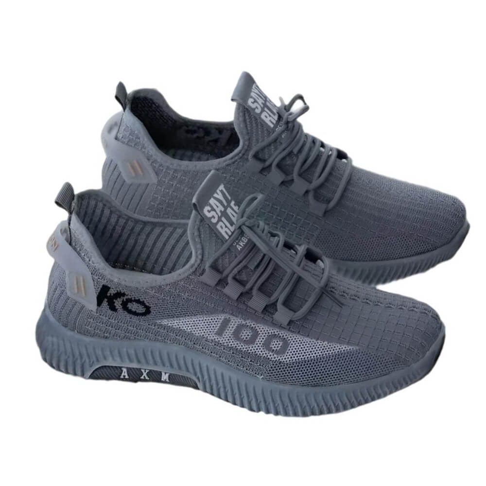 Sneaker für Herren mit Schnürung – Alltagsschuhe mit Gummisohle