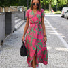 Sommerkleid mit Blumenmuster – Elegant & Lässig für Alltag & Urlaub