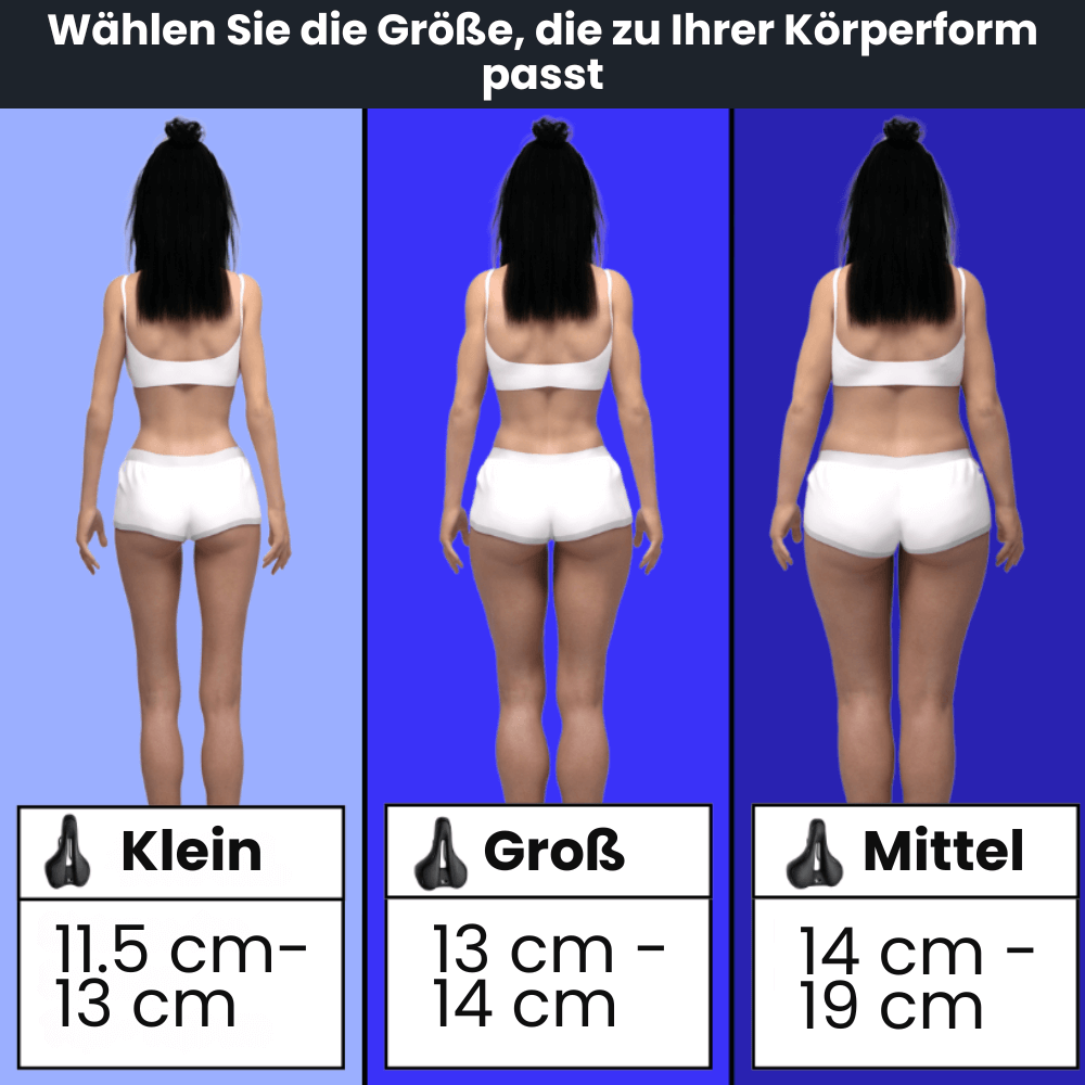 Fahrradsattel mit Luftzirkulationssystem für optimale Belüftung und weniger Schwitzen.