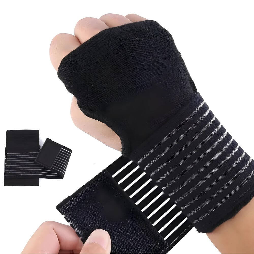 GripStark Motorradbandage Schwarz – Stabilisiert dein Handgelenk bei jedem Abenteuer