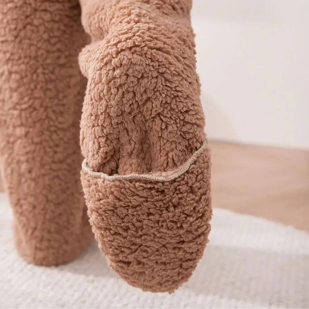 Damen Overknee Kuschelsocken | Flauschig & warm für Winter