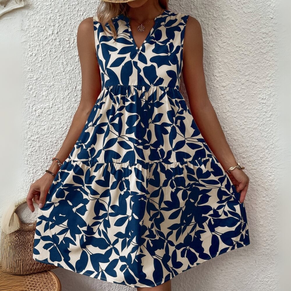 Mini Sommerkleid Damen – Luftiges A-Linien-Kleid