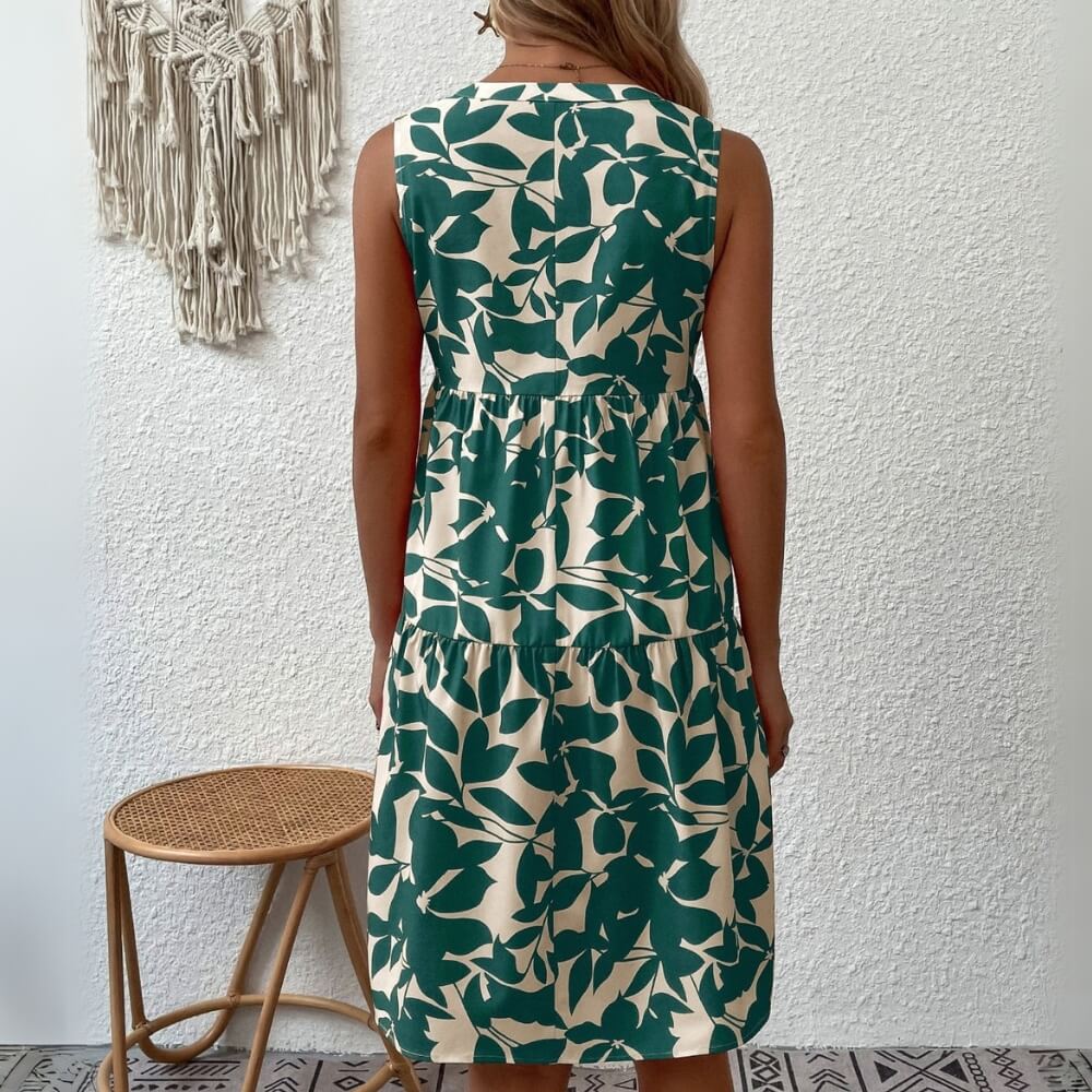 Mini Sommerkleid Damen – Luftiges A-Linien-Kleid