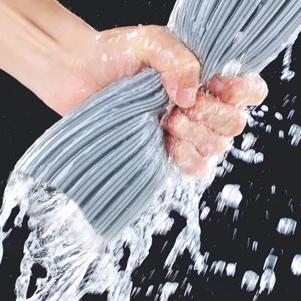 Mop mit Selbst-Auswringung | Flachmopp mit Eimer