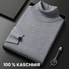 Niels Kaschmir Pullover Herren in Grau – Zeitlose Eleganz für den Winter.