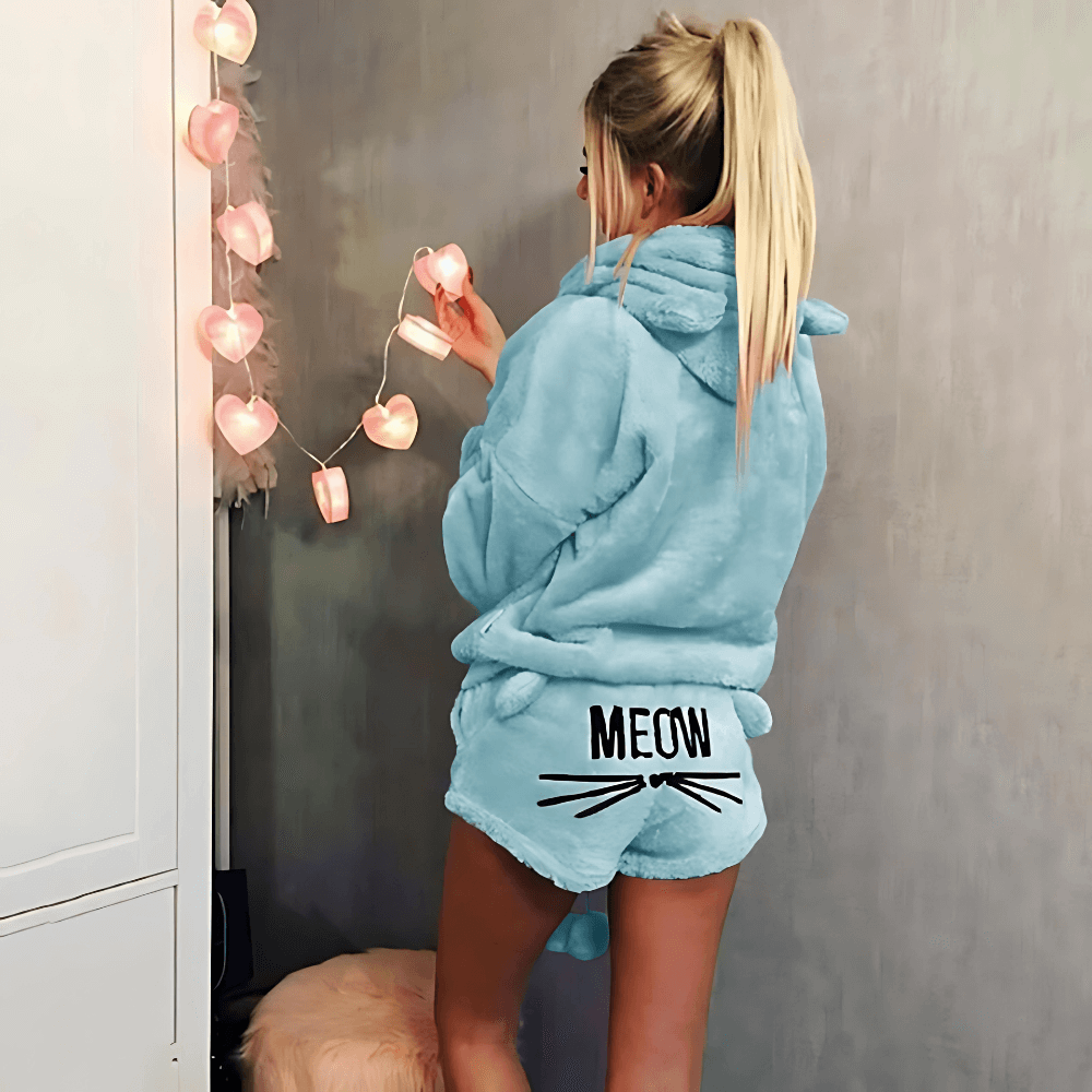 Damen Schlafanzug Set lang – gemütlich & stilvoll für zuhause