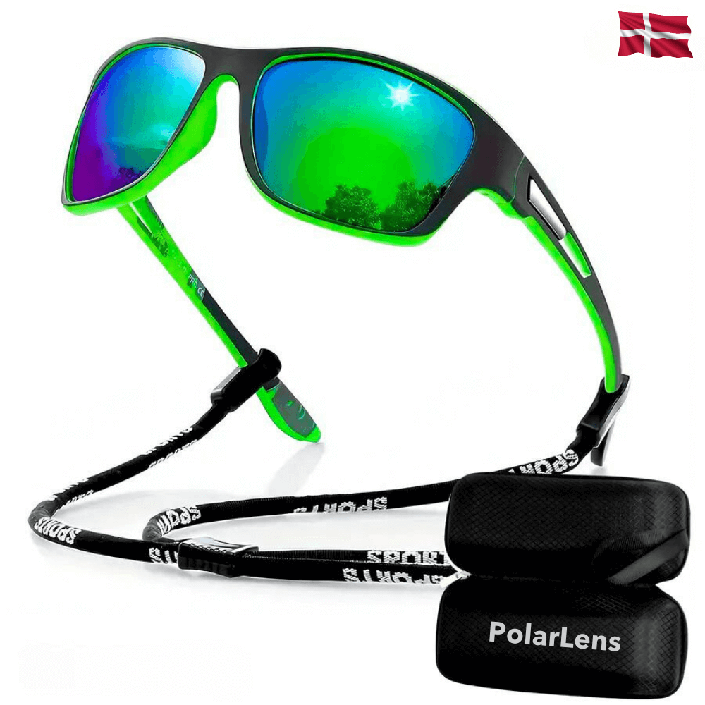PolarLens Sonnenbrille in Grün – Polarisierte Gläser für kontrastreiche und klare Sicht.
