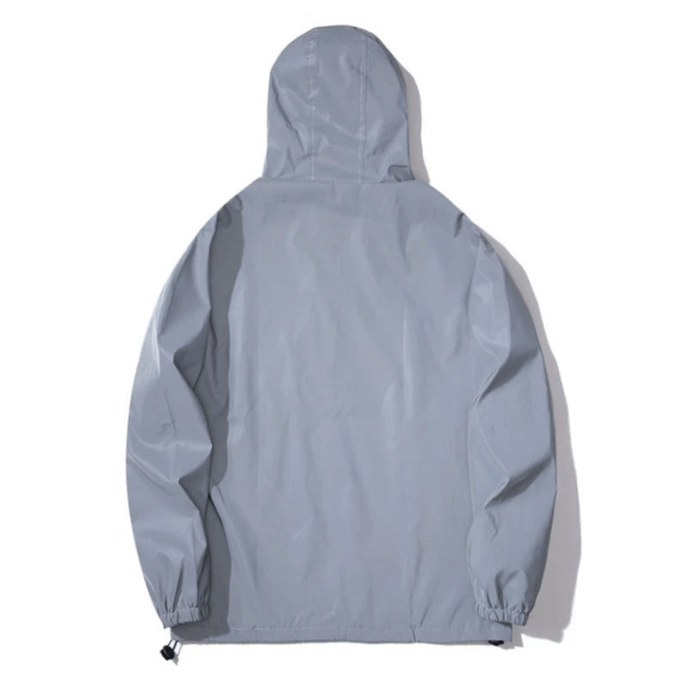 Herren Windjacke reflektierend und leicht für Outdoor und Sport