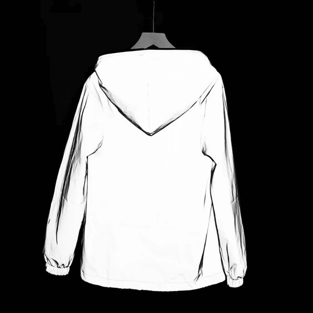 Herren Windjacke reflektierend und leicht für Outdoor und Sport