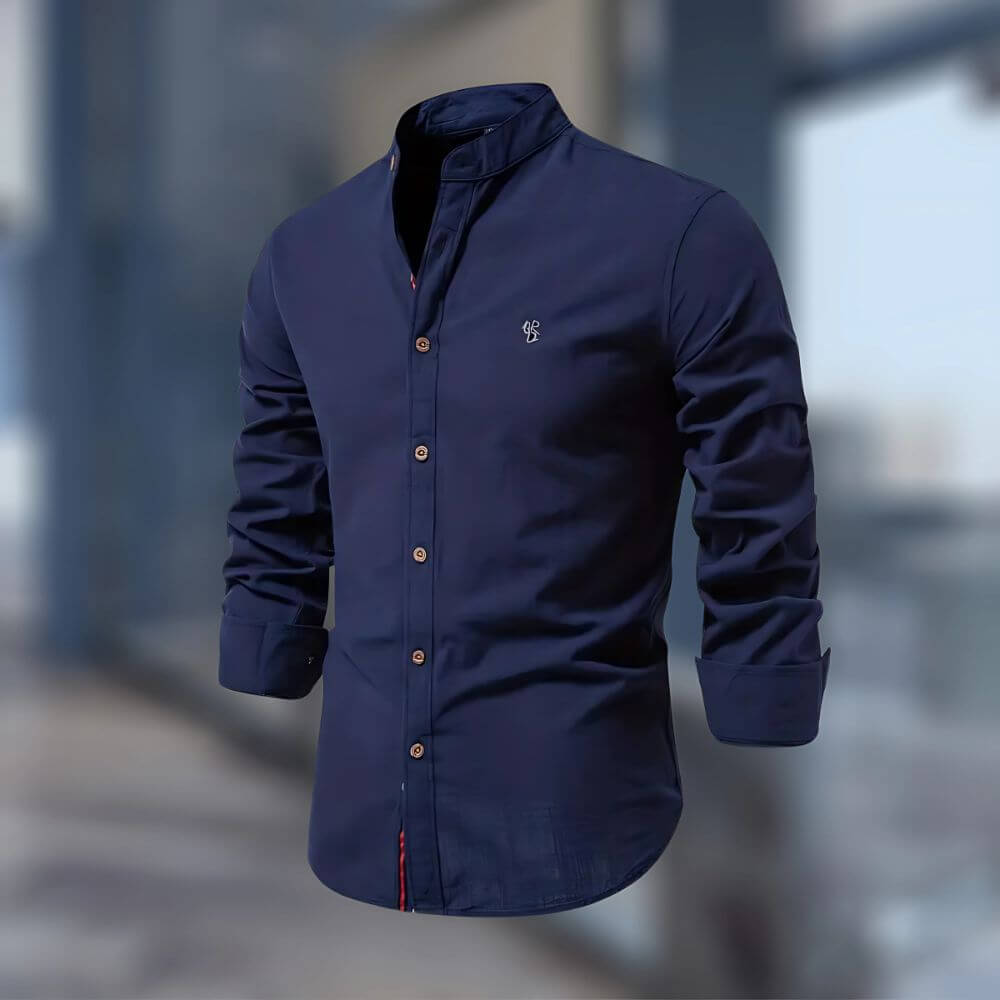 Herren Freizeithemd Langarm – Casual Hemd mit modernem Schnitt