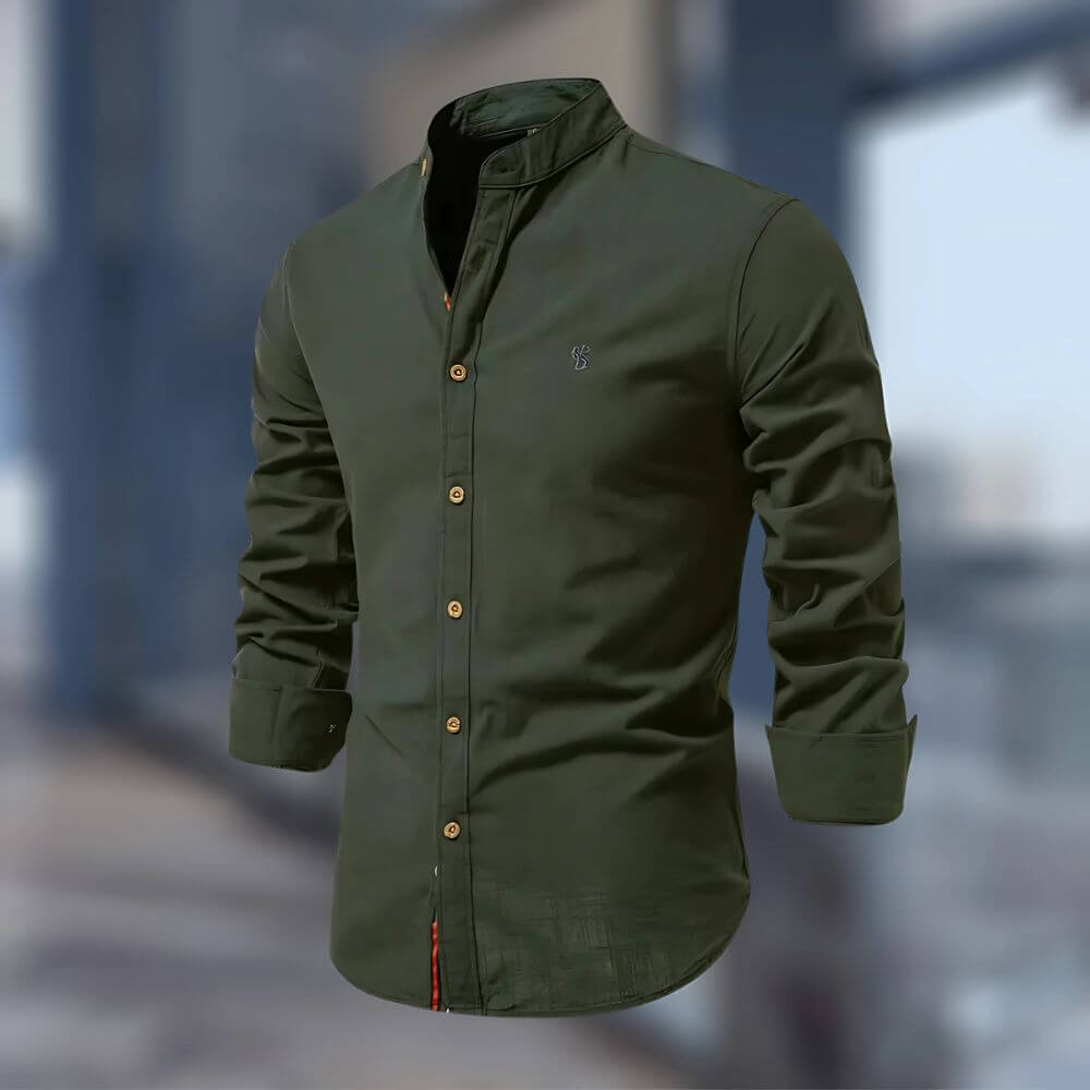 Herren Freizeithemd Langarm – Casual Hemd mit modernem Schnitt