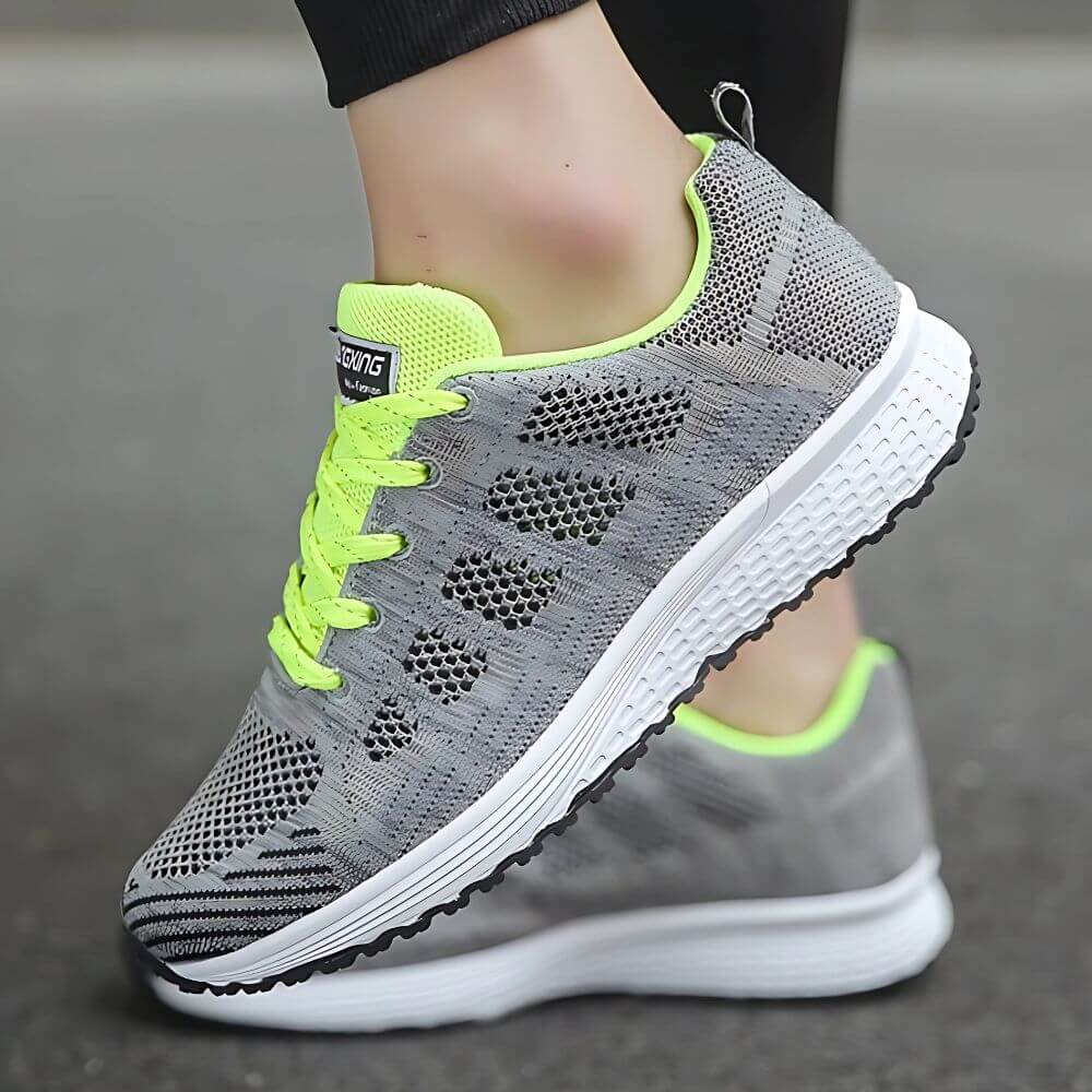 Leichte Damen Freizeitschuhe in Schwarz – Atmungsaktiv und Komfortabel
