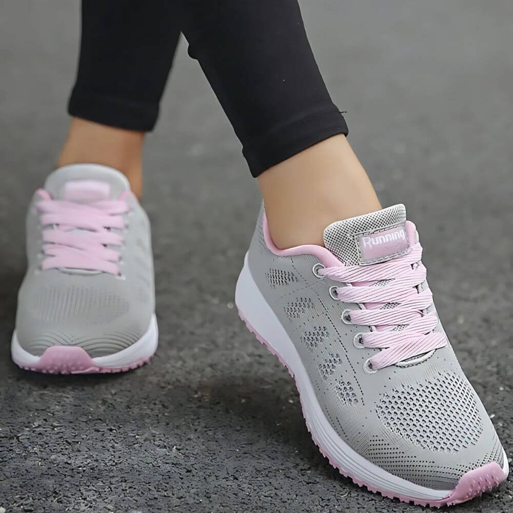 Leichte Damen Freizeitschuhe in Schwarz – Atmungsaktiv und Komfortabel