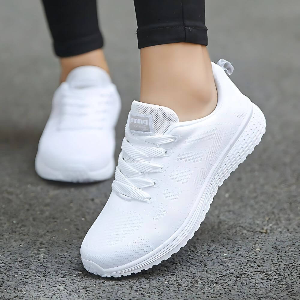 Leichte Damen Freizeitschuhe in Schwarz – Atmungsaktiv und Komfortabel