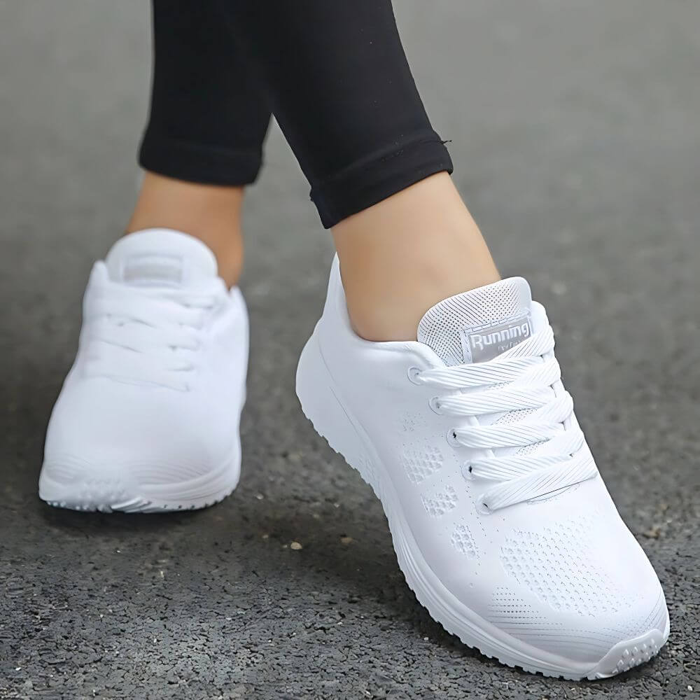 Leichte Damen Freizeitschuhe in Schwarz – Atmungsaktiv und Komfortabel
