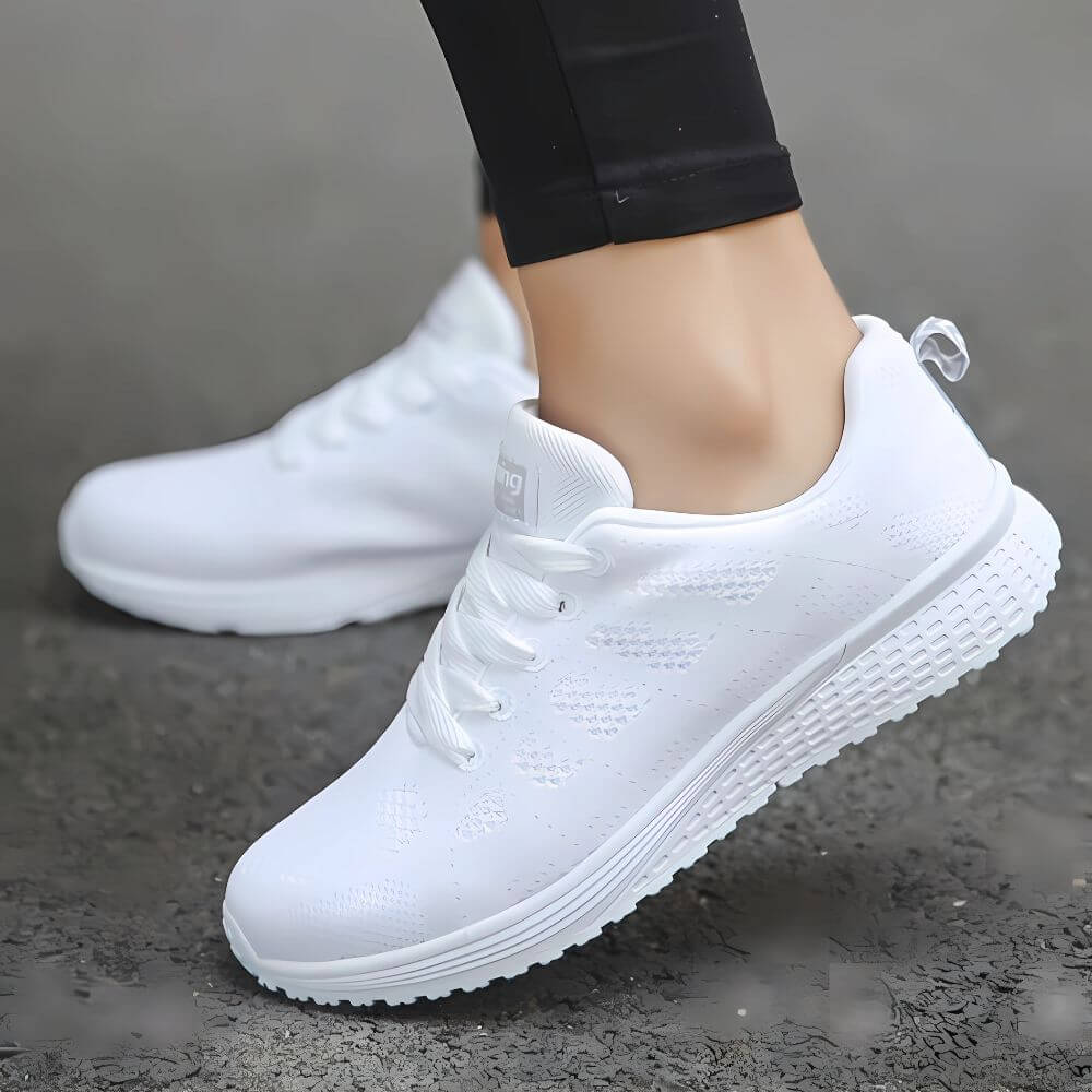 Leichte Damen Freizeitschuhe in Schwarz – Atmungsaktiv und Komfortabel