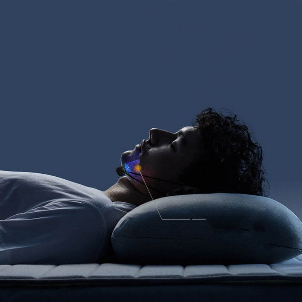 SilentNacht - Smartes Anti-Schnarchgerät – Lautlose Schlafhilfe-Lösung
