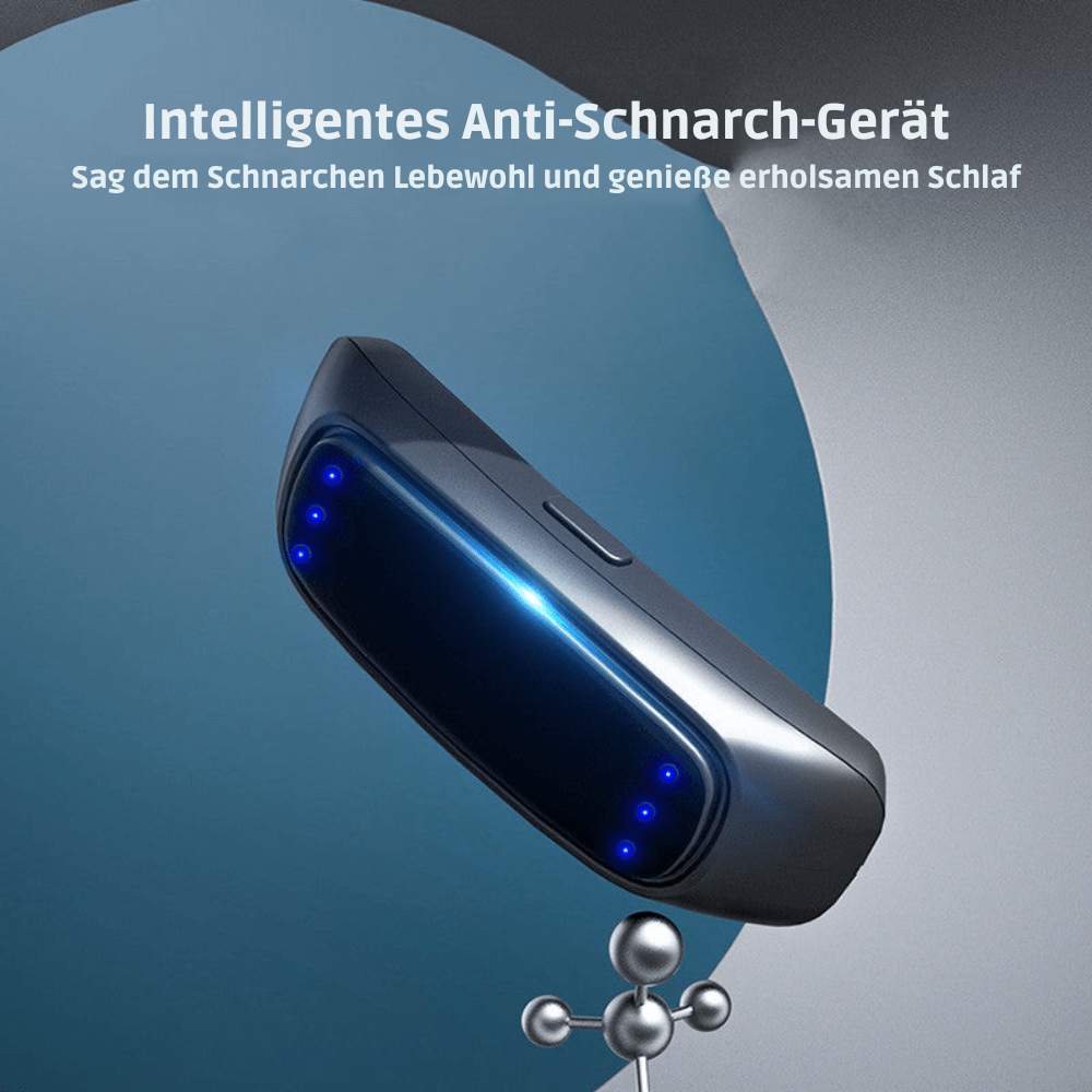 SilentNacht - Smartes Anti-Schnarchgerät – Lautlose Schlafhilfe-Lösung
