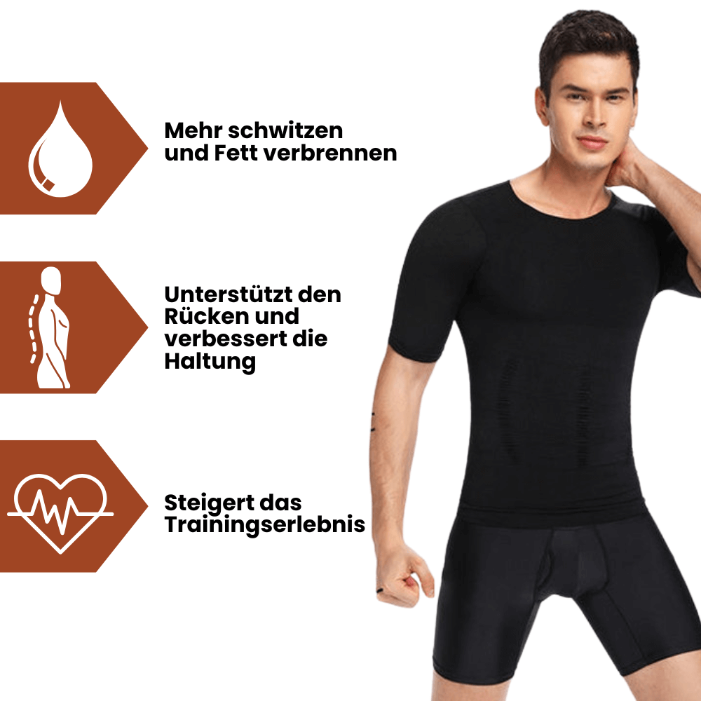 Herren T-Shirt mit Rundhalsausschnitt