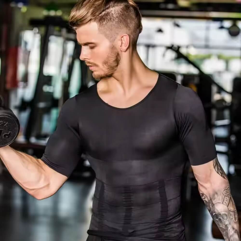Herren T-Shirt mit Rundhalsausschnitt
