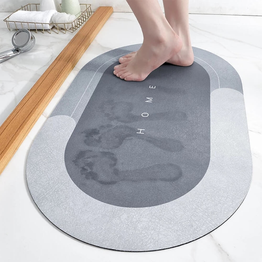 Wasserabsorbierende Badematte – rutschfest und schnell trocknend