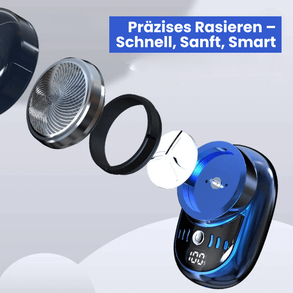 Wasserdichter Mini Elektrorasierer – Kompakt & Vielseitig
