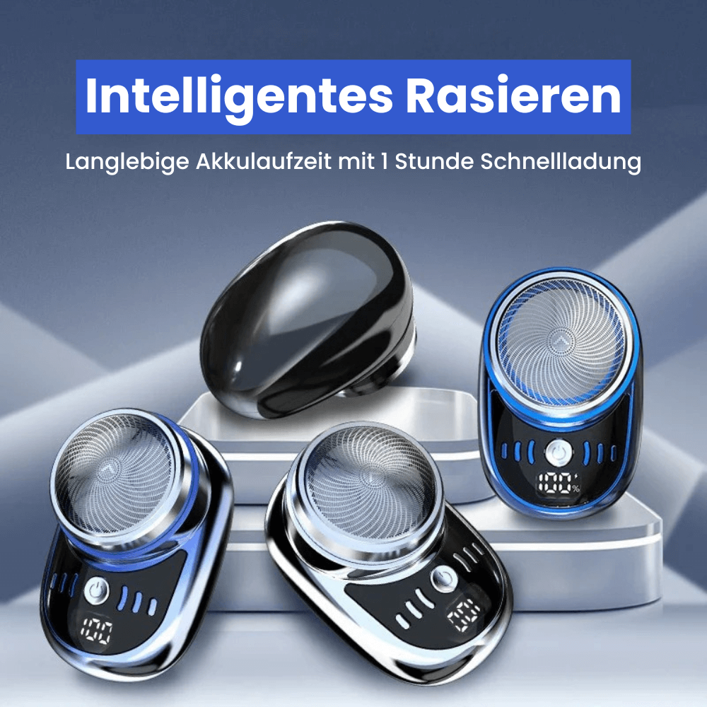 Wasserdichter Mini Elektrorasierer – Kompakt & Vielseitig