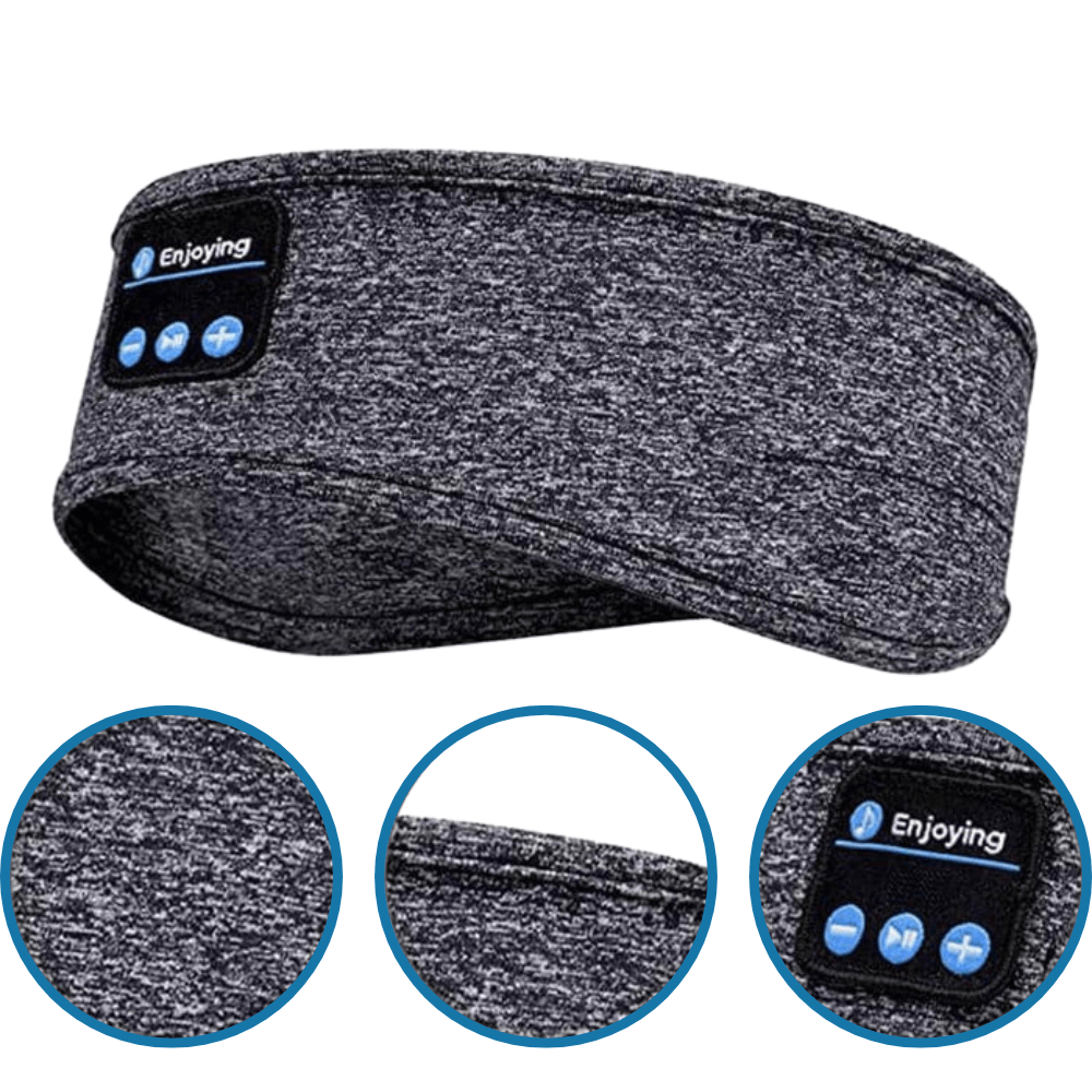 Kabelloses Bluetooth-Stirnband – Kopfhörer für Schlaf, Sport & Reisen